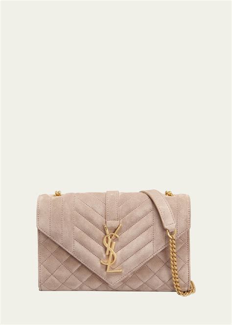 YSL suede crossbody